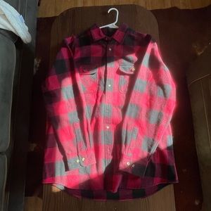 Never worn Red flannel